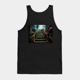 Walking Up the Spectrum of Graffiti Tank Top